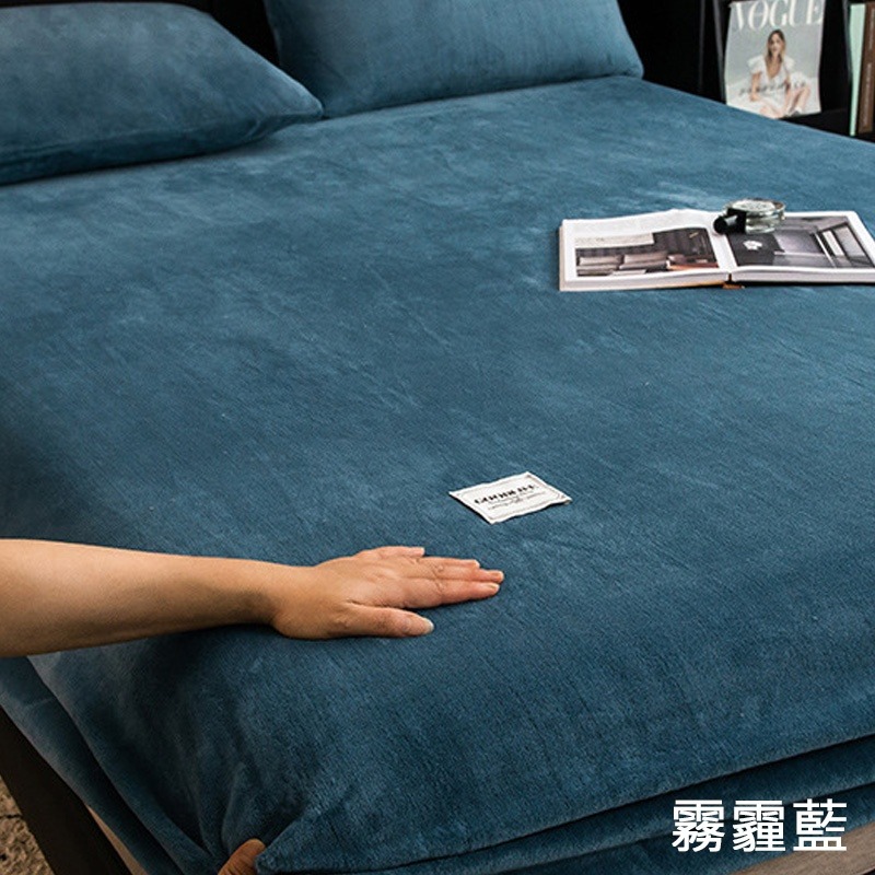 滿分睡眠 水晶牛奶絨床包三件套-規格圖5