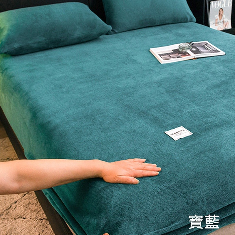 滿分睡眠 水晶牛奶絨床包三件套-規格圖5