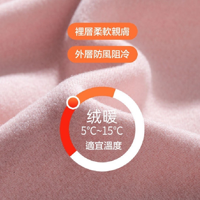 羊毛蠶絲保暖上衣+褲 德絨套裝-細節圖2