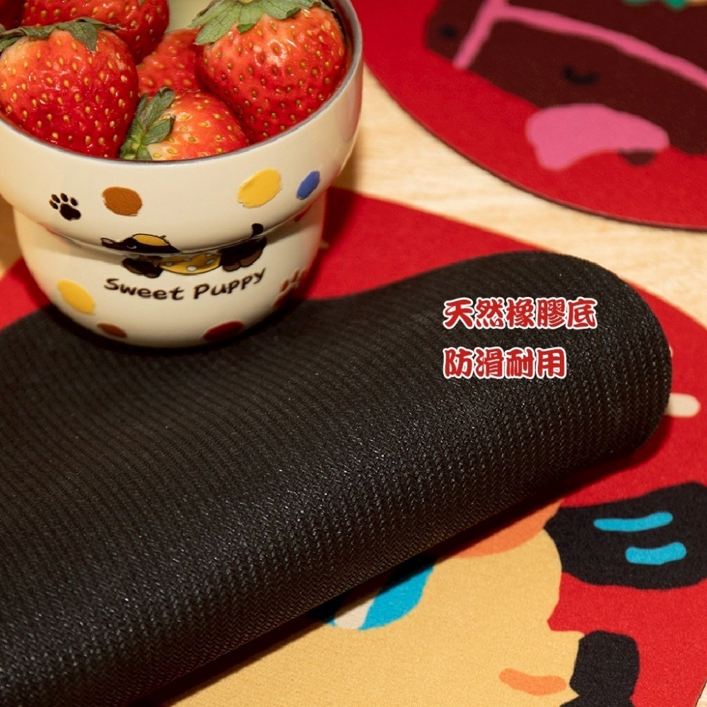 馬年限定 矽藻泥隔熱墊 4入組-細節圖3