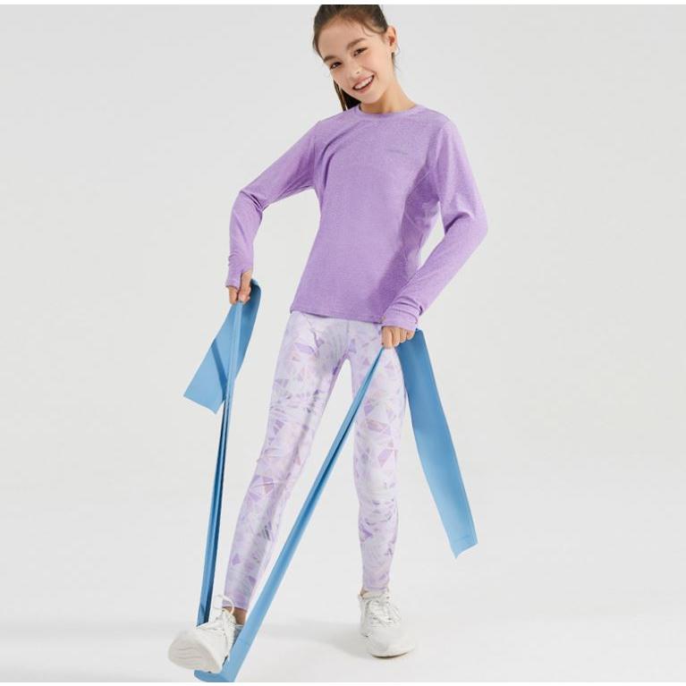 《童伶寶貝》AB002-瑜伽褲女童速乾高腰彈力褲歐美 夏款-細節圖2