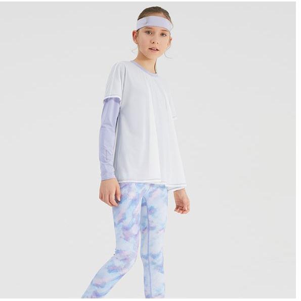 《童伶寶貝》AB002-瑜伽褲女童速乾高腰彈力褲歐美 夏款-細節圖7