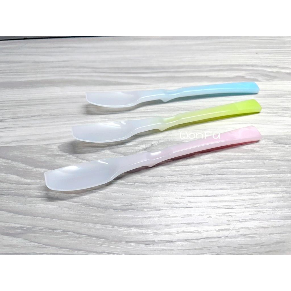 附發票現貨🌸日本製 抹醬匙 軟質 麵包塗抺 果醬勺 挖醬匙 手作匙 點心製作 攪拌匙 可愛日系色 抹醬刀 果醬匙 果醬刀-細節圖2