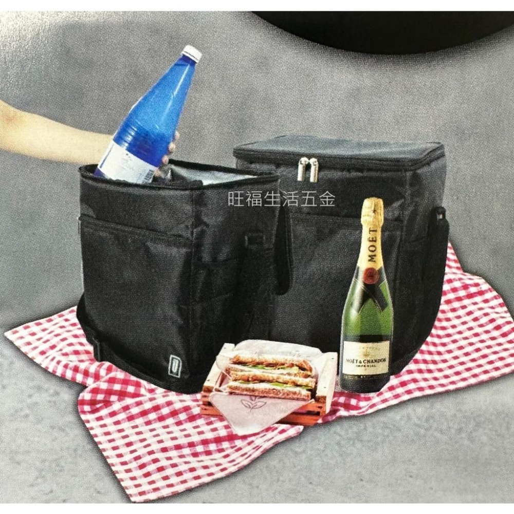 【黑潮保冷袋 直立式18公升】現貨🌸大容量 外送保溫袋 外送箱 保溫袋 便當袋 烤肉 露營 腳踏墊 保冷袋 保冰袋-細節圖4