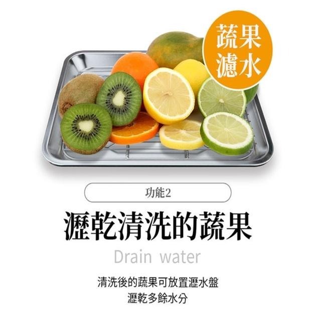 現貨🌸 理想牌 極緻316 不鏽鋼瀝油盤 濾油架 瀝水盤 不銹鋼 滴油盤 瀝水架 耐高溫 烤盤-細節圖7