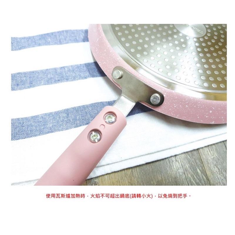 附發票現貨🌸 三箭牌 22千層糕鍋(加底)大理石不沾 不沾鍋 平底鍋 不沾煎炒鍋 千層蛋糕鍋 千層派鍋 MIY-122S-細節圖5