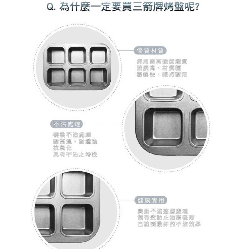 附發票現貨🌸三箭牌 不沾吐司模 大/中/小 不沾塗層 蛋糕模 蘿蔔糕模 布朗尼蛋糕模 吐司盒 土司模具 吐司模 3301-細節圖4