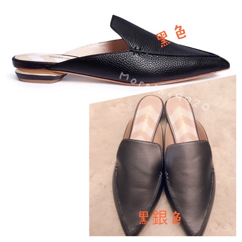 韓。手工訂製 真皮尖頭穆勒鞋 包頭平底涼拖女鞋 此版偏小 34- 43訂製款  穆勒  穆勒拖鞋 超級好穿好走平底鞋-細節圖5