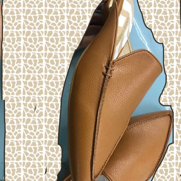 韓。手工訂製 真皮尖頭穆勒鞋 包頭平底涼拖女鞋 此版偏小 34- 43訂製款  穆勒  穆勒拖鞋 超級好穿好走平底鞋-細節圖9