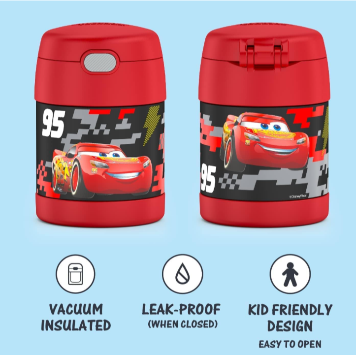 ♦️隔日出貨♦️🩷膳魔師 THERMOS🩷閃電麥坤寶寶副食品保溫瓶; 食材保溫罐;寶寶周歲禮; 美國原裝進口-細節圖3