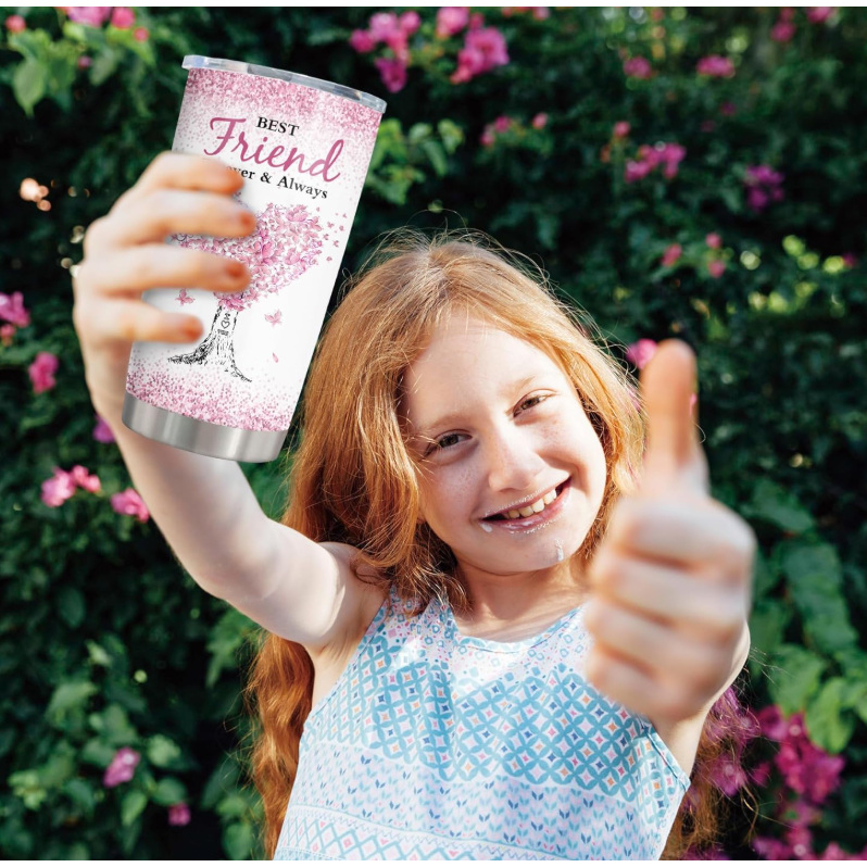 ♦️隔日出貨♦️🩷友誼萬歲咖啡杯粉🩷(597ml);好朋友生日禮物;結婚禮物;聖誕交換禮物;派對禮物-細節圖4
