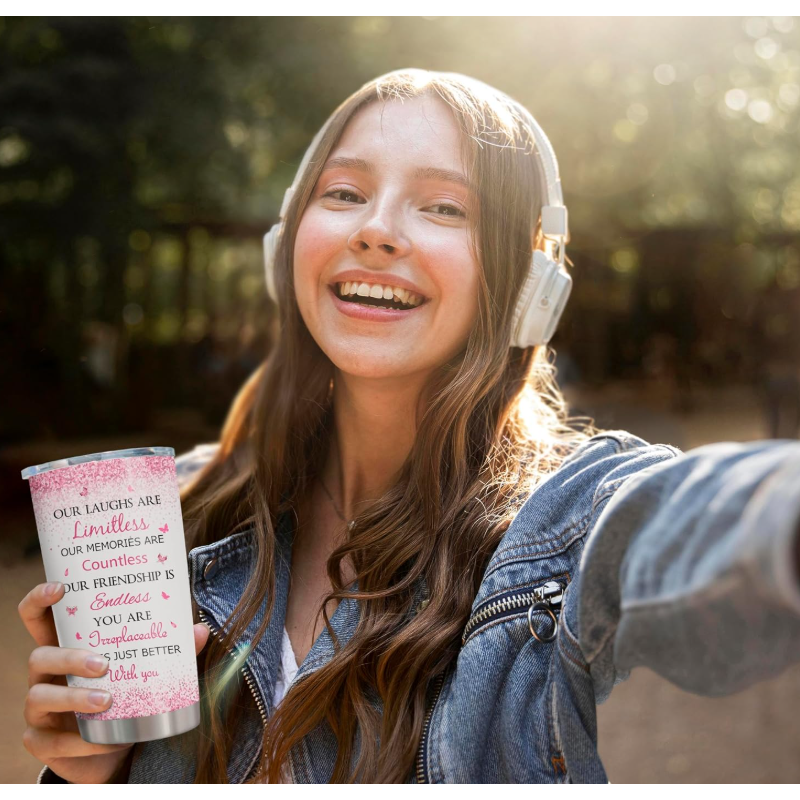 ♦️隔日出貨♦️🩷友誼萬歲咖啡杯粉🩷(597ml);好朋友生日禮物;結婚禮物;聖誕交換禮物;派對禮物-細節圖5