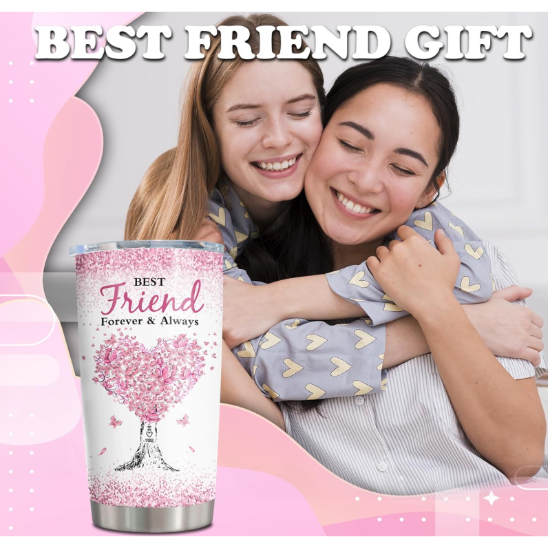 ♦️隔日出貨♦️🩷友誼萬歲咖啡杯粉🩷(597ml);好朋友生日禮物;結婚禮物;聖誕交換禮物;派對禮物-細節圖6