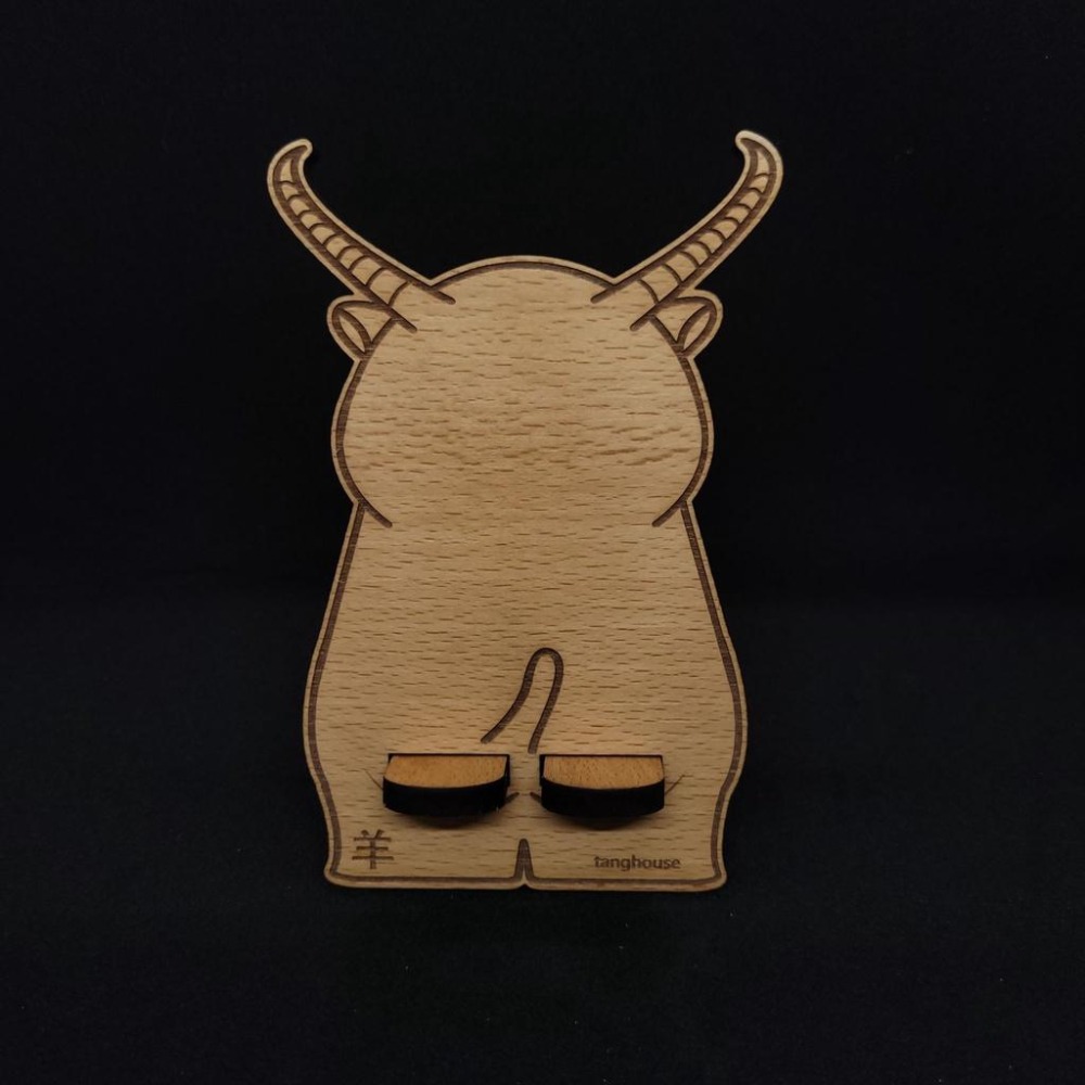 十二生肖_手機架 木製 文創-細節圖6