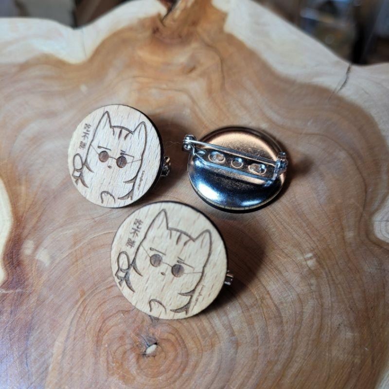 文件夾/貓咪造型/木夾/透明夾/別針文具用品-細節圖5