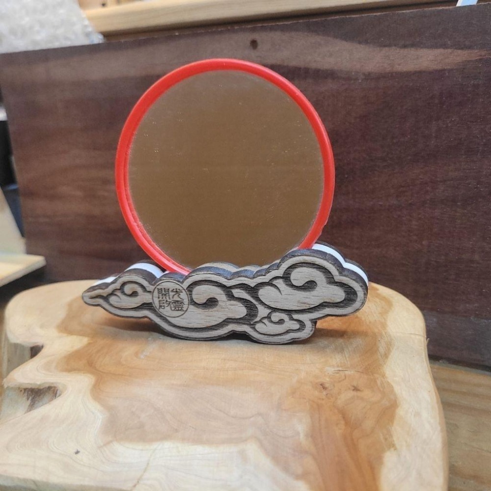 開光架 開光座 開光鏡 開光 宗教 (不含鏡與筆)_雷雕-細節圖5