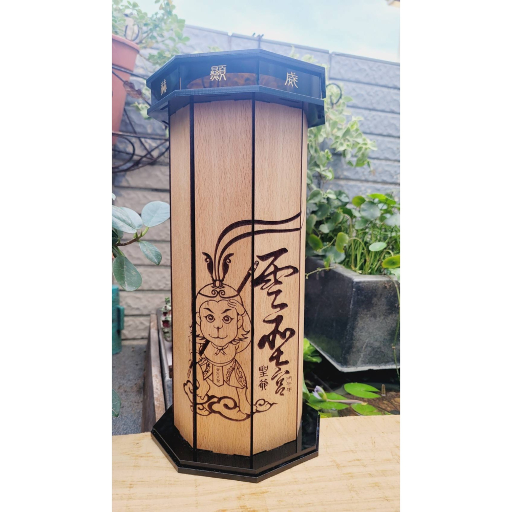 香桶＿宗教用品＿尺三 尺六貢香_八角-客製化_雷雕-細節圖2