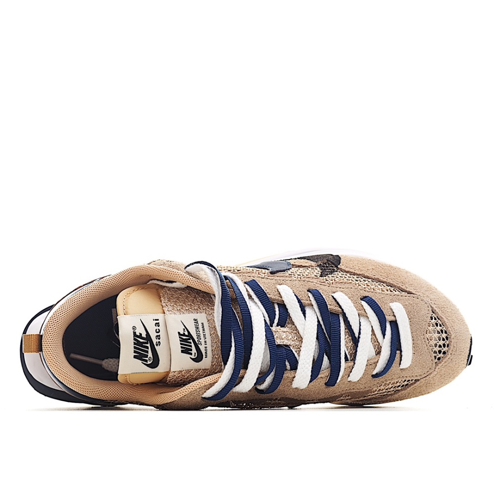 ✨Sacai x Nike VaporWaffle 休閒款 卡其 麂皮-細節圖4