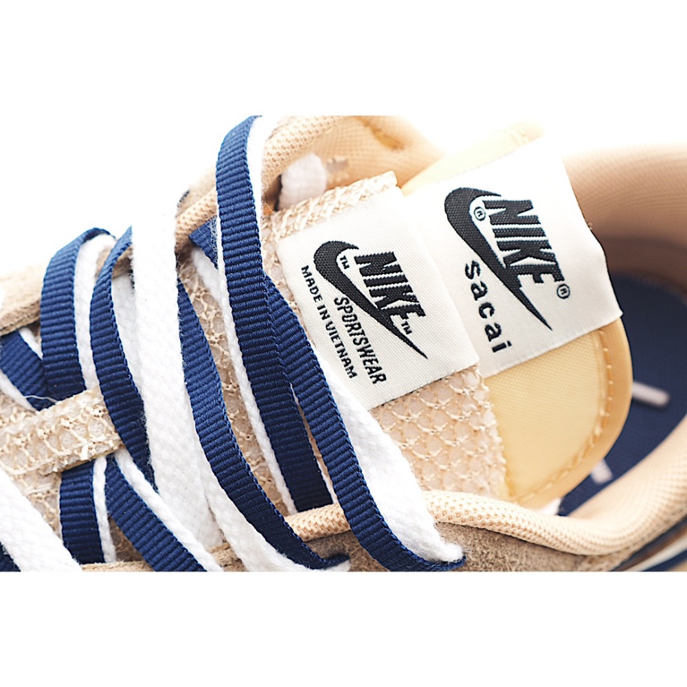 ✨Sacai x Nike VaporWaffle 休閒款 卡其 麂皮-細節圖8