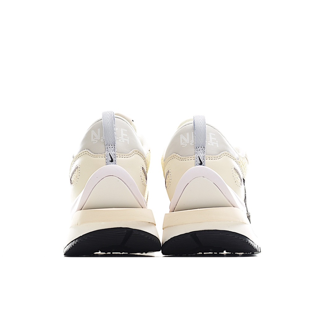 Sacai x Nk VaporWaffle 華夫3.0 白 麂皮 休閒款-細節圖3