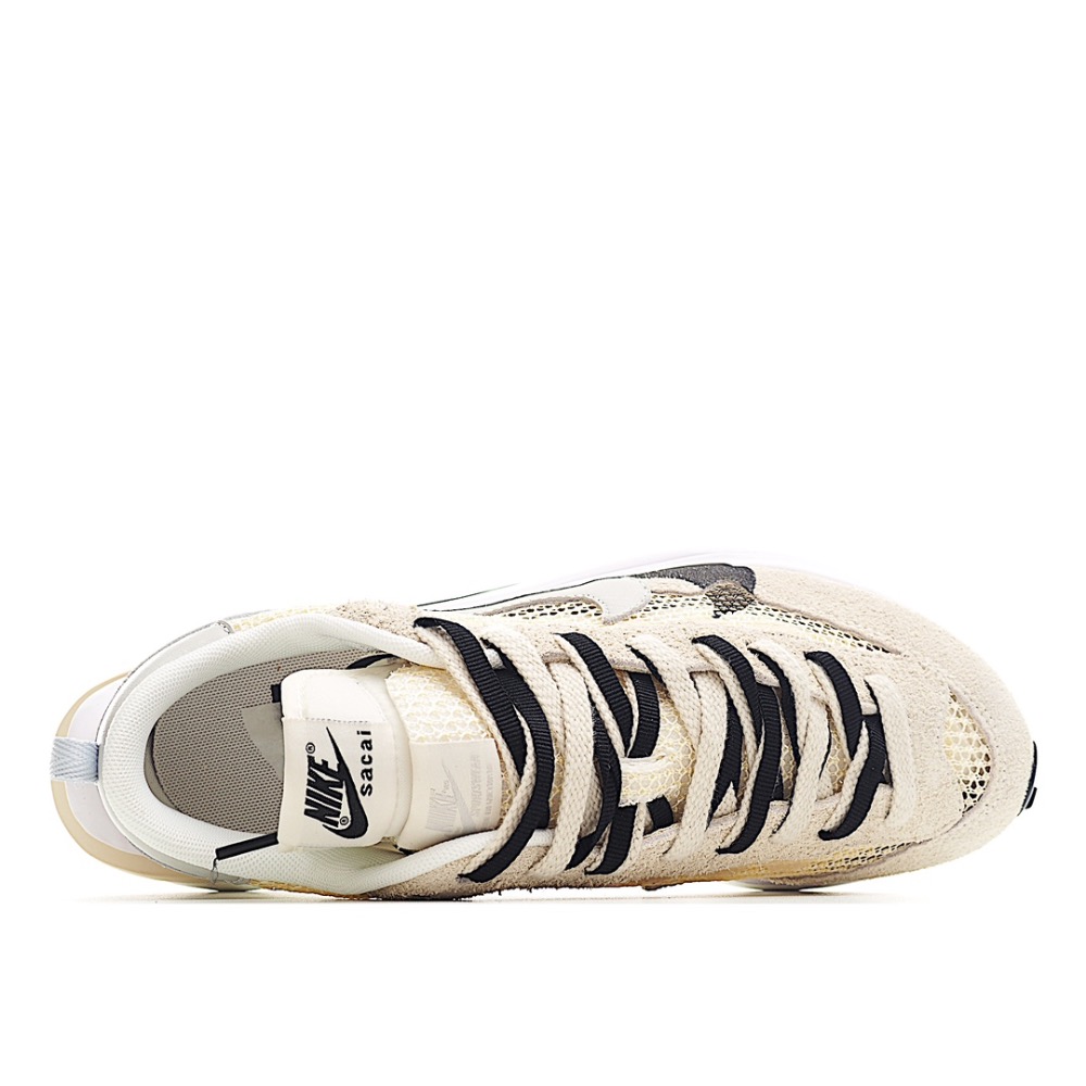 Sacai x Nk VaporWaffle 華夫3.0 白 麂皮 休閒款-細節圖4