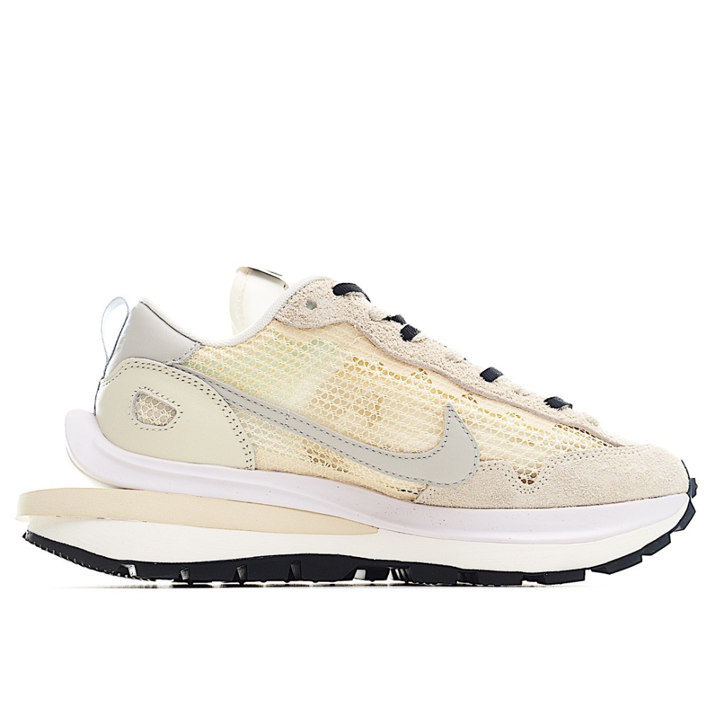 Sacai x Nk VaporWaffle 華夫3.0 白 麂皮 休閒款-細節圖5