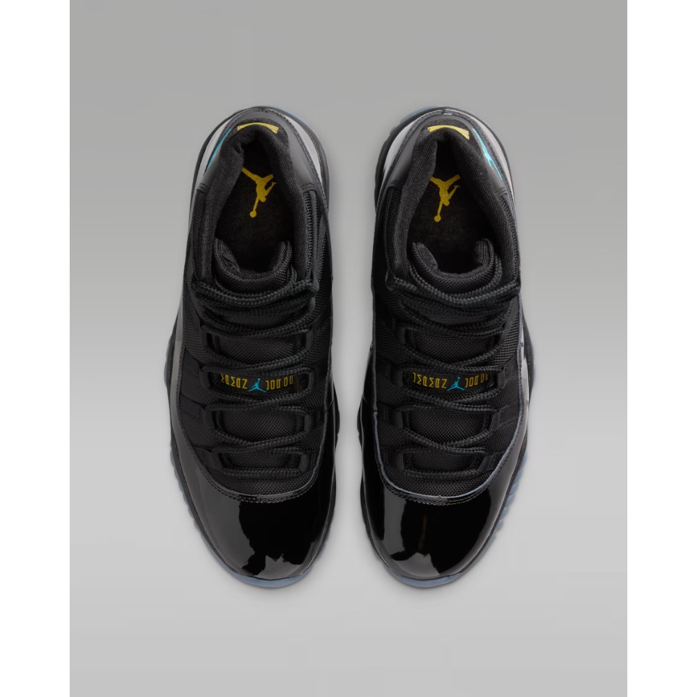 Air Jordan 11 ＂Gamma Blue＂ 經典回歸 黑藍 男鞋-細節圖4
