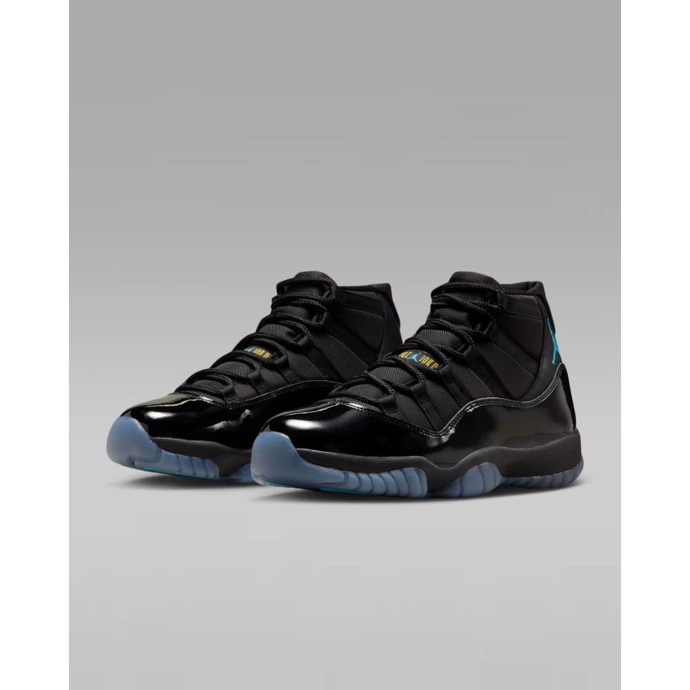 Air Jordan 11 ＂Gamma Blue＂ 經典回歸 黑藍 男鞋-細節圖5