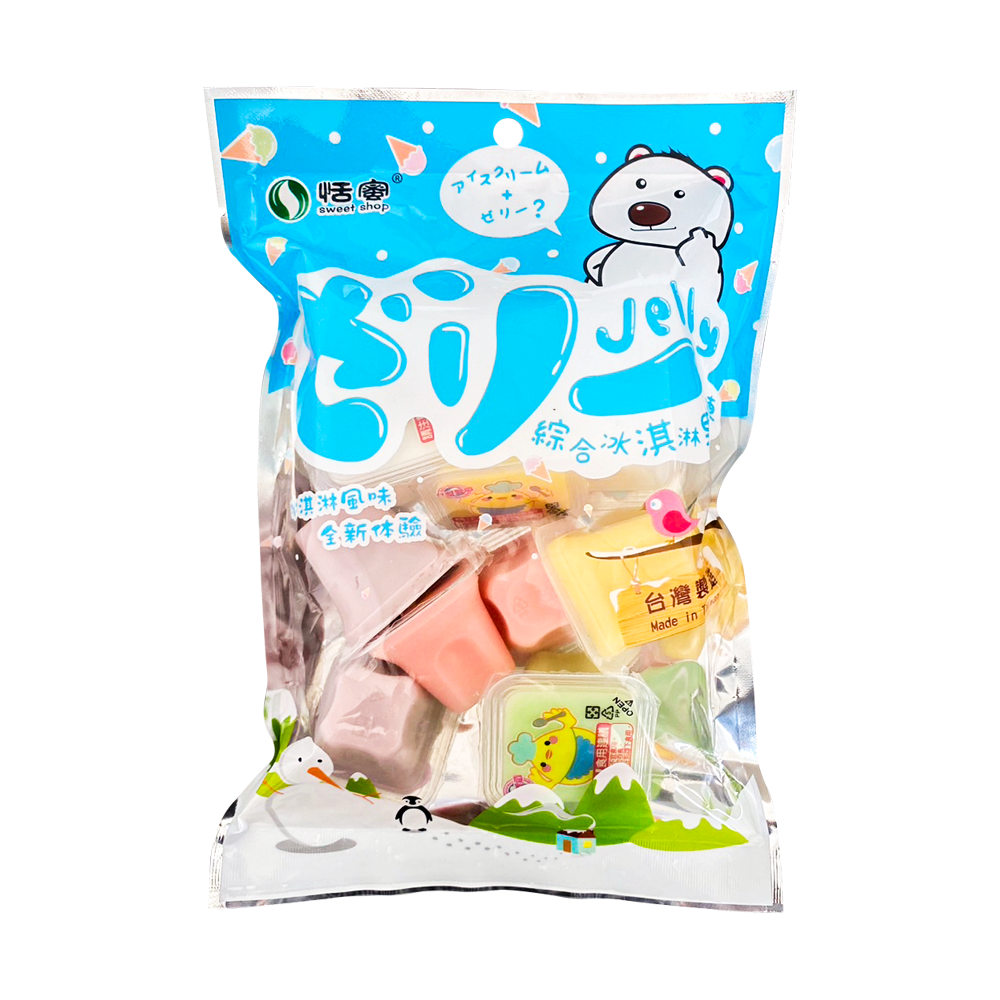 雞蛋牛奶味 香蕉牛奶味 綜合冰淇淋味 果凍-規格圖4