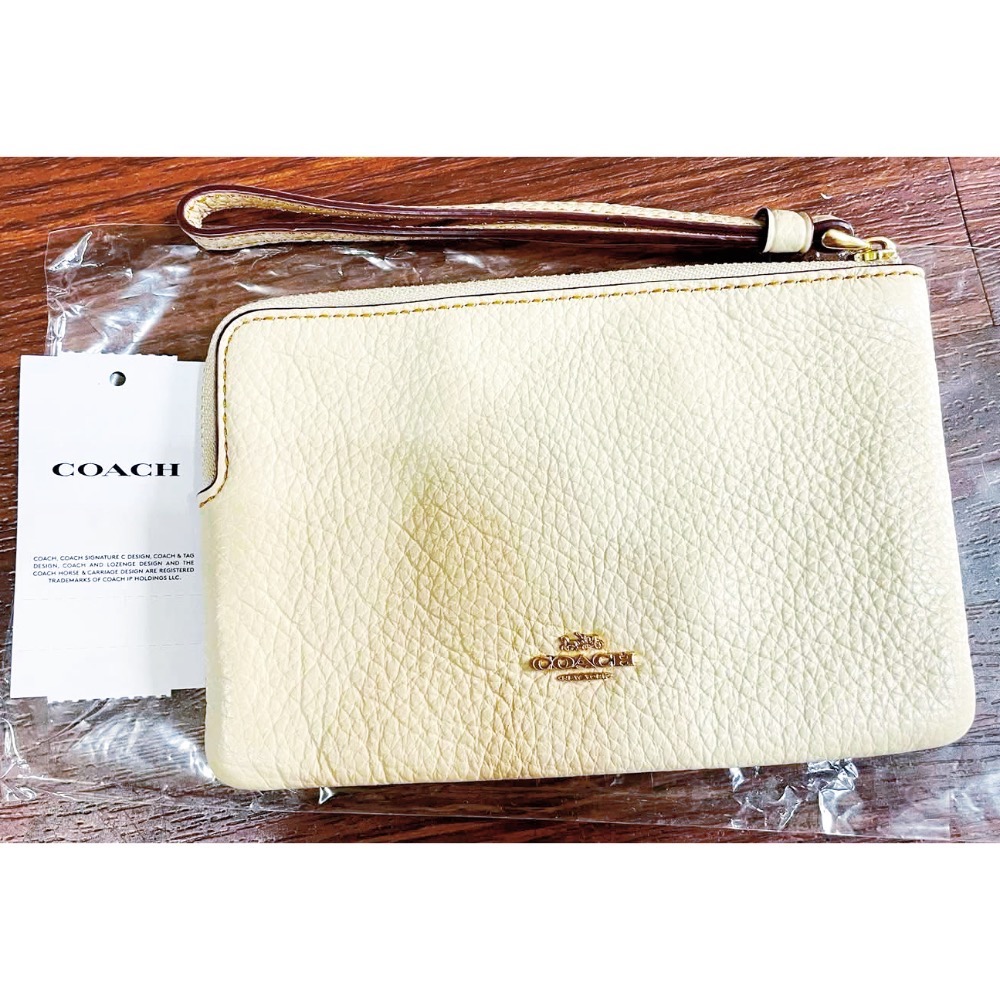 全新Coach史努比經典單層手拿包-細節圖2