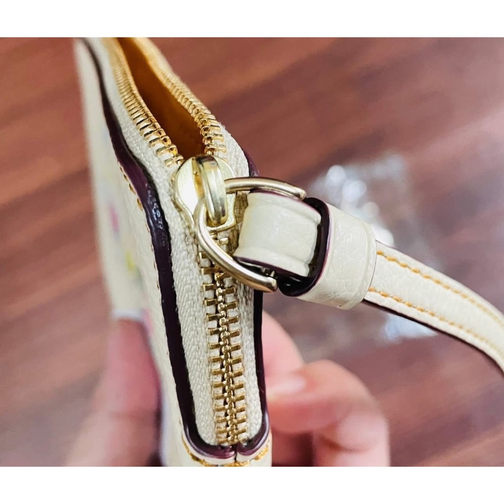 全新Coach史努比經典單層手拿包-細節圖4