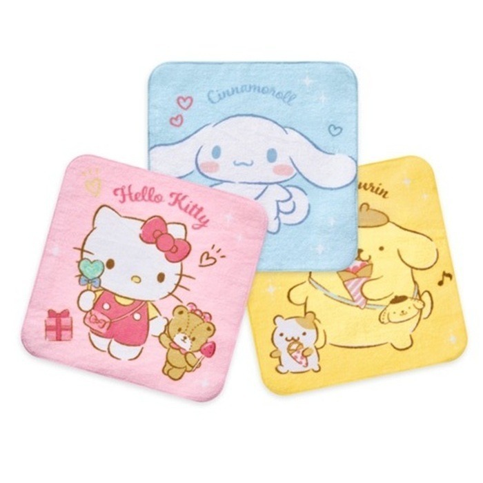 【小方巾🌼3入組】100%純棉小方巾 正版授權 口水巾 小手帕 寶可夢 公主 冰雪 漫威 維尼 史努比-細節圖10