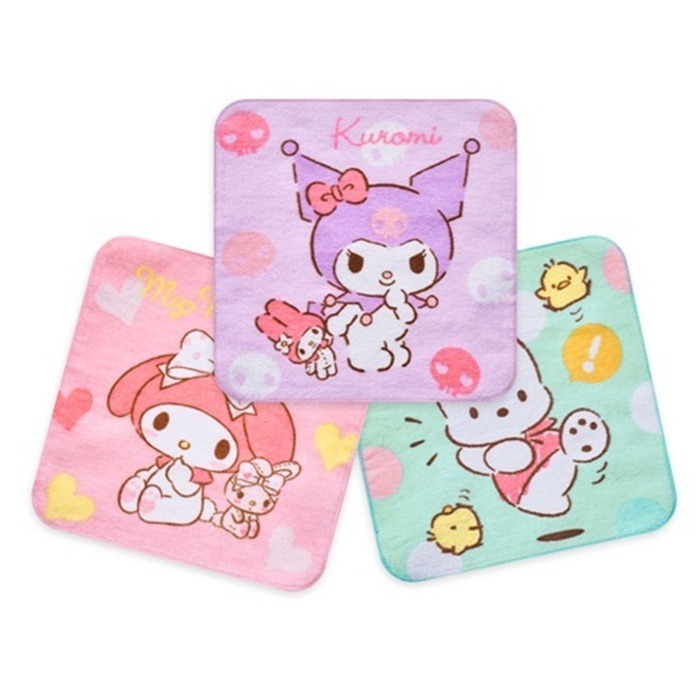 【小方巾🌼3入組】100%純棉小方巾 正版授權 口水巾 小手帕 寶可夢 公主 冰雪 漫威 維尼 史努比-細節圖11