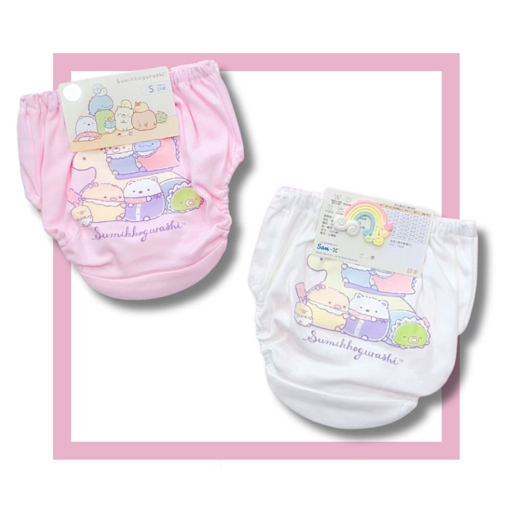 7304角落小夥伴女童包褲2入組 台灣製造 100%純棉 兒童內褲 女童內褲-細節圖2