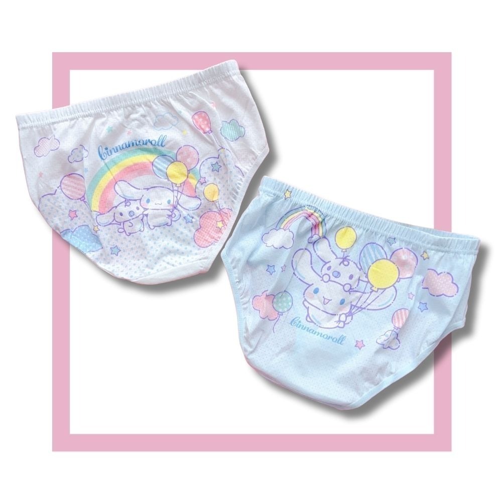 CN-06大耳狗透氣女童三角褲2入組 透氣內褲 兒童內褲 女童三角內褲-細節圖2