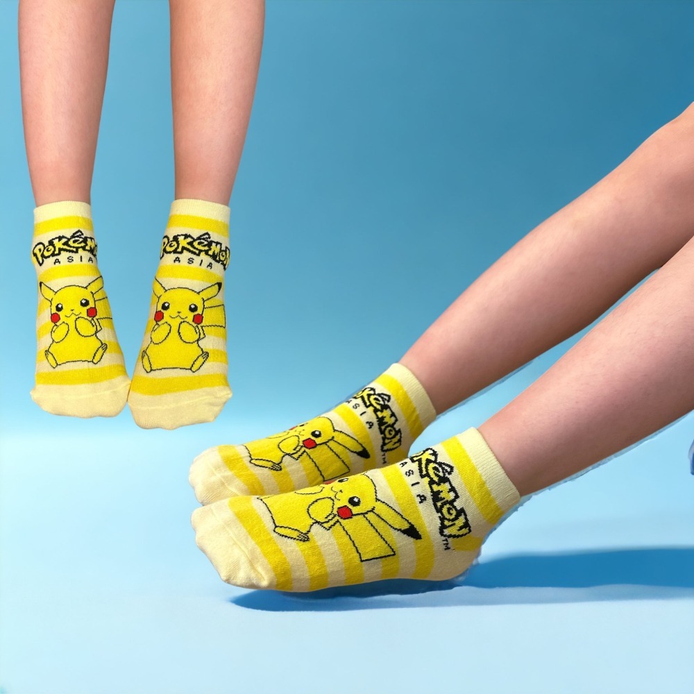 【寶可夢童襪】兒童襪子 兒童棉襪 台灣製造 正版授權 精靈寶可夢-細節圖3