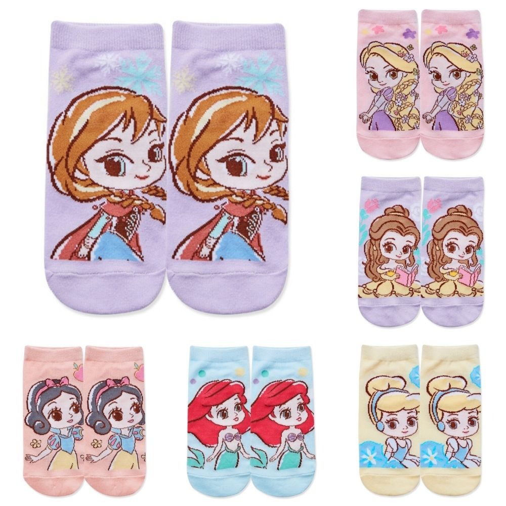 【迪士尼公主童襪】兒童襪子 兒童棉襪 台灣製造 正版授權 冰雪奇緣 艾莎公主-細節圖5