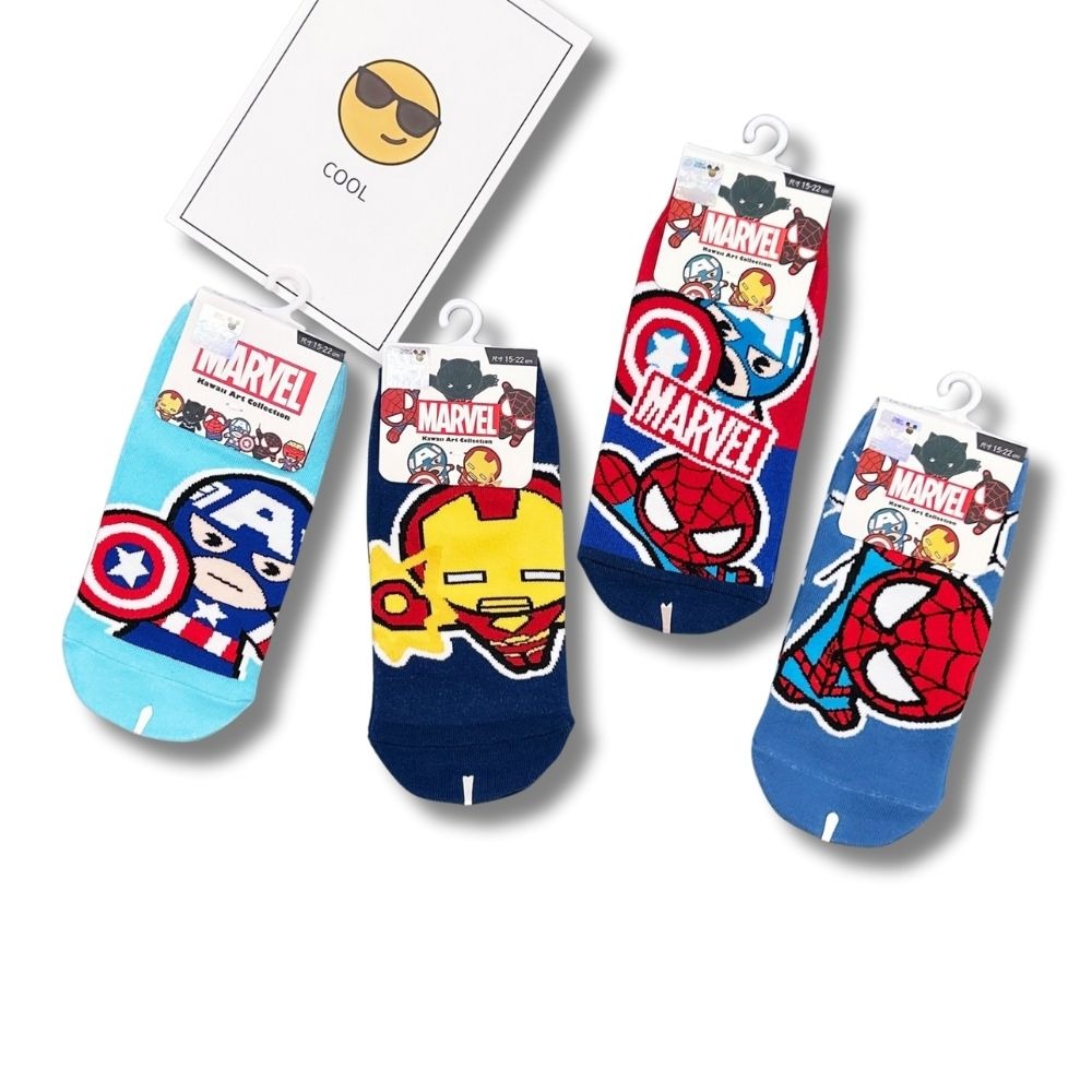 【復仇者聯盟童襪】兒童襪子 兒童棉襪 台灣製造 正版授權 漫威-細節圖5