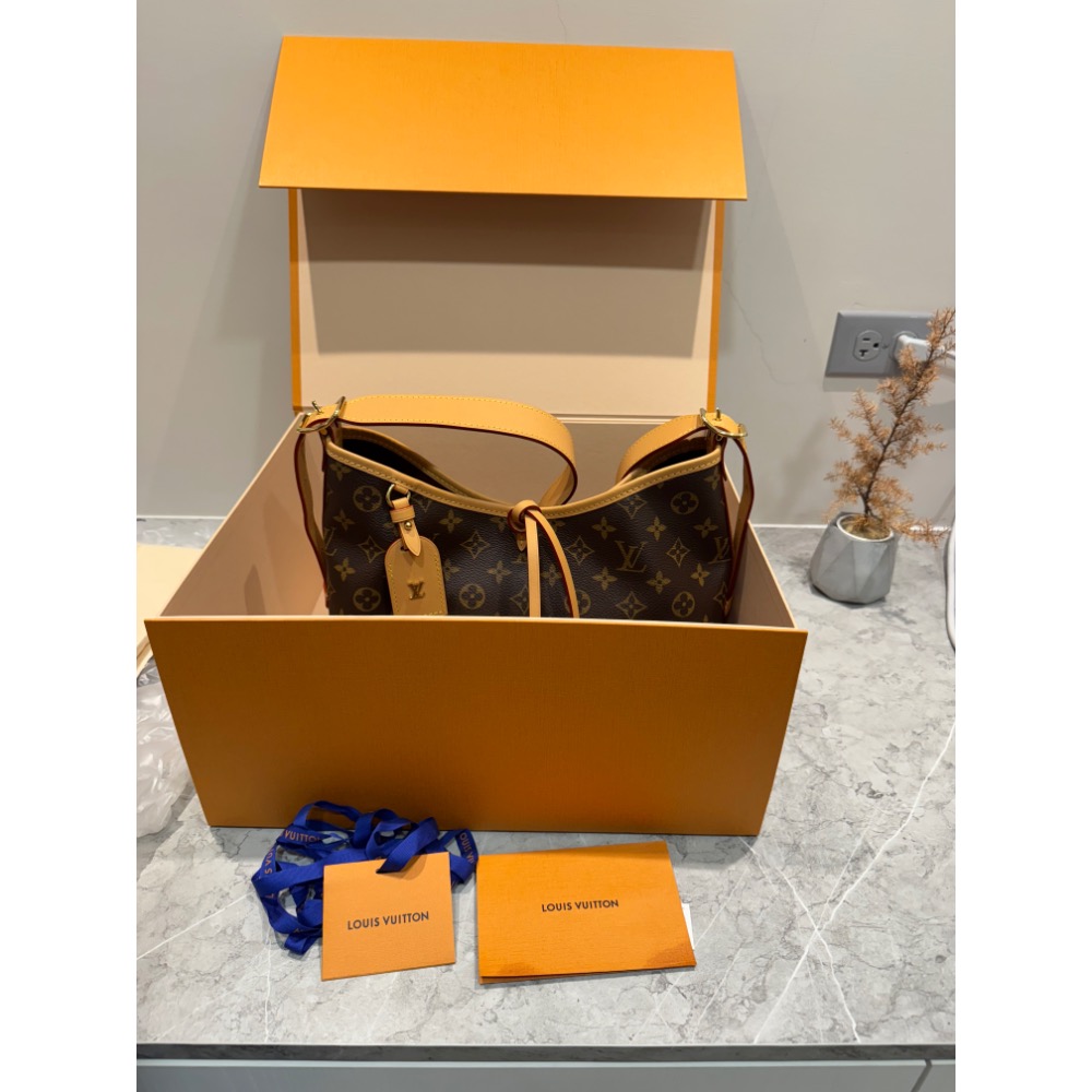 LV Louis Vuitton CarryAll PM Monogram-細節圖2