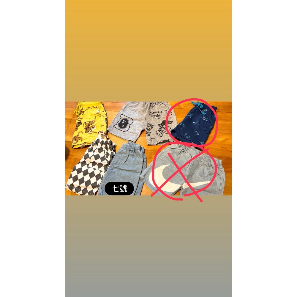 @沐沐媽/台中逢甲/1歲半  一件套裝70 八件長褲 70*8=560 三件短褲 60*3=180  總共810-細節圖4