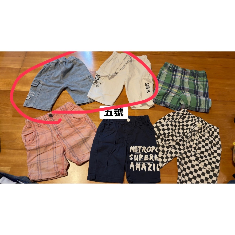 @沐沐媽/台中逢甲/1歲半  一件套裝70 八件長褲 70*8=560 三件短褲 60*3=180  總共810-細節圖6