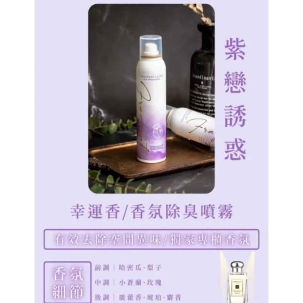 幸運香噴霧   室內 衣物噴霧  除臭噴霧 車用芳香  香水噴霧 擴香劑  芳香噴霧 去味噴霧  鞋子除臭 去味-規格圖3