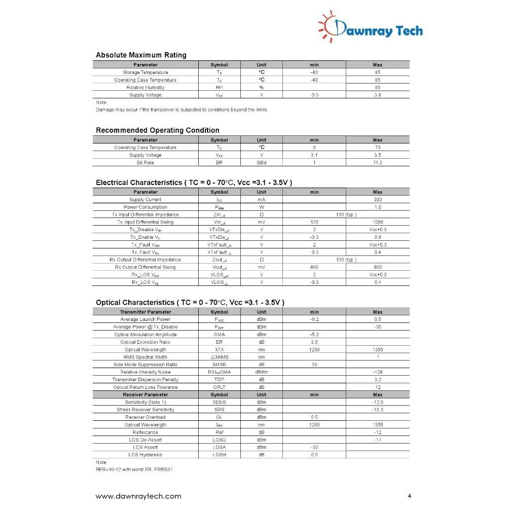 【曙曜】Cisco Linksys LACXGLR 相容 光纖模組 光纖收發模組 SFP模組 mini-GBIC 10G-細節圖7