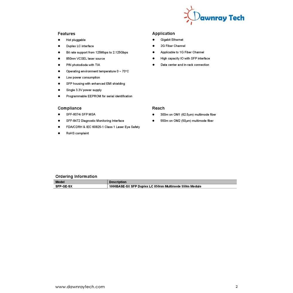 【曙曜】Cisco Meraki MA-SFP-1GB-SX 相容 光纖模組 光纖收發模組 SFP模組 1G 熱插拔-細節圖5