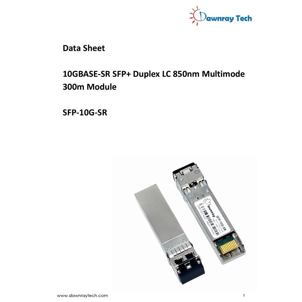 【曙曜】DrayTek 居易 SFP-10G-SR 相容 光纖模組 光纖收發模組 SFP模組 mini-GBIC 10G-細節圖4