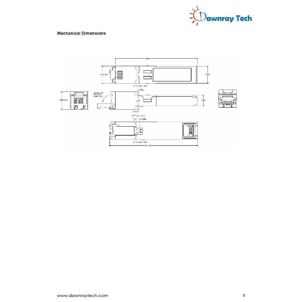 【曙曜】EnGenius 恩碩 SFP2500 相容 銅纜模組 光轉電 RJ45模組 mini-GBIC 1G 熱插拔-細節圖8