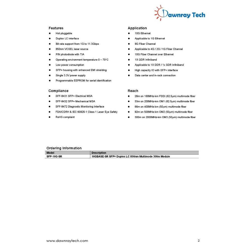 【曙曜】Fortinet FN-TRAN-SFP+SR 相容 光纖模組 光纖收發模組 SFP模組 mini-GBIC-細節圖5