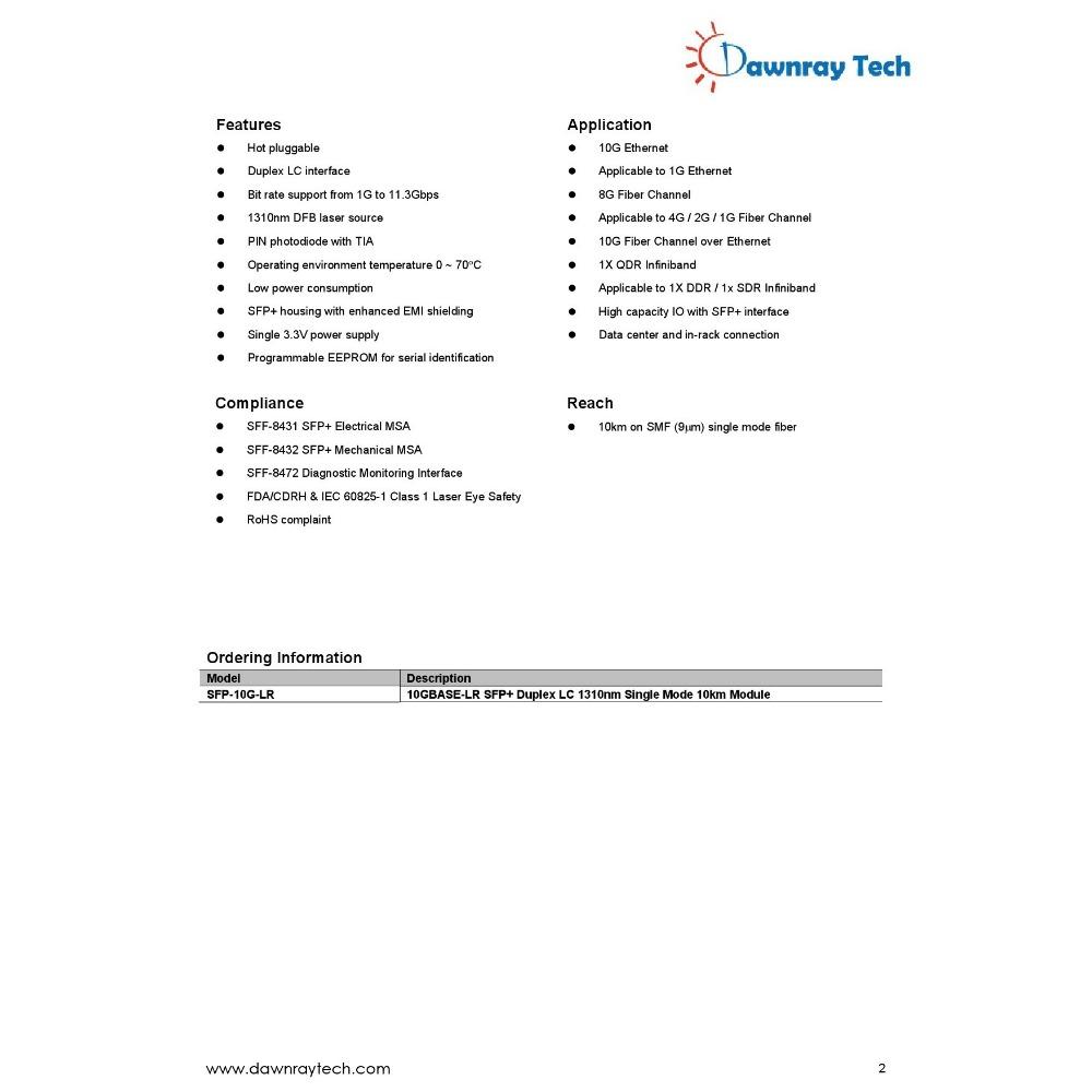 【曙曜】Fortinet FN-TRAN-SFP+LR 相容 光纖模組 光纖收發模組 SFP模組 mini-GBIC-細節圖5