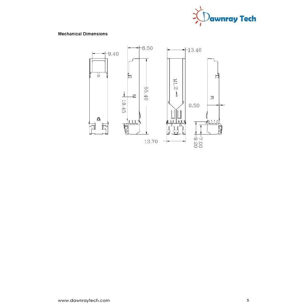 【曙曜】Juniper Networks 瞻博 EX-SFP-1GE-LX 相容 光纖模組 光纖收發模組 SFP模組-細節圖8