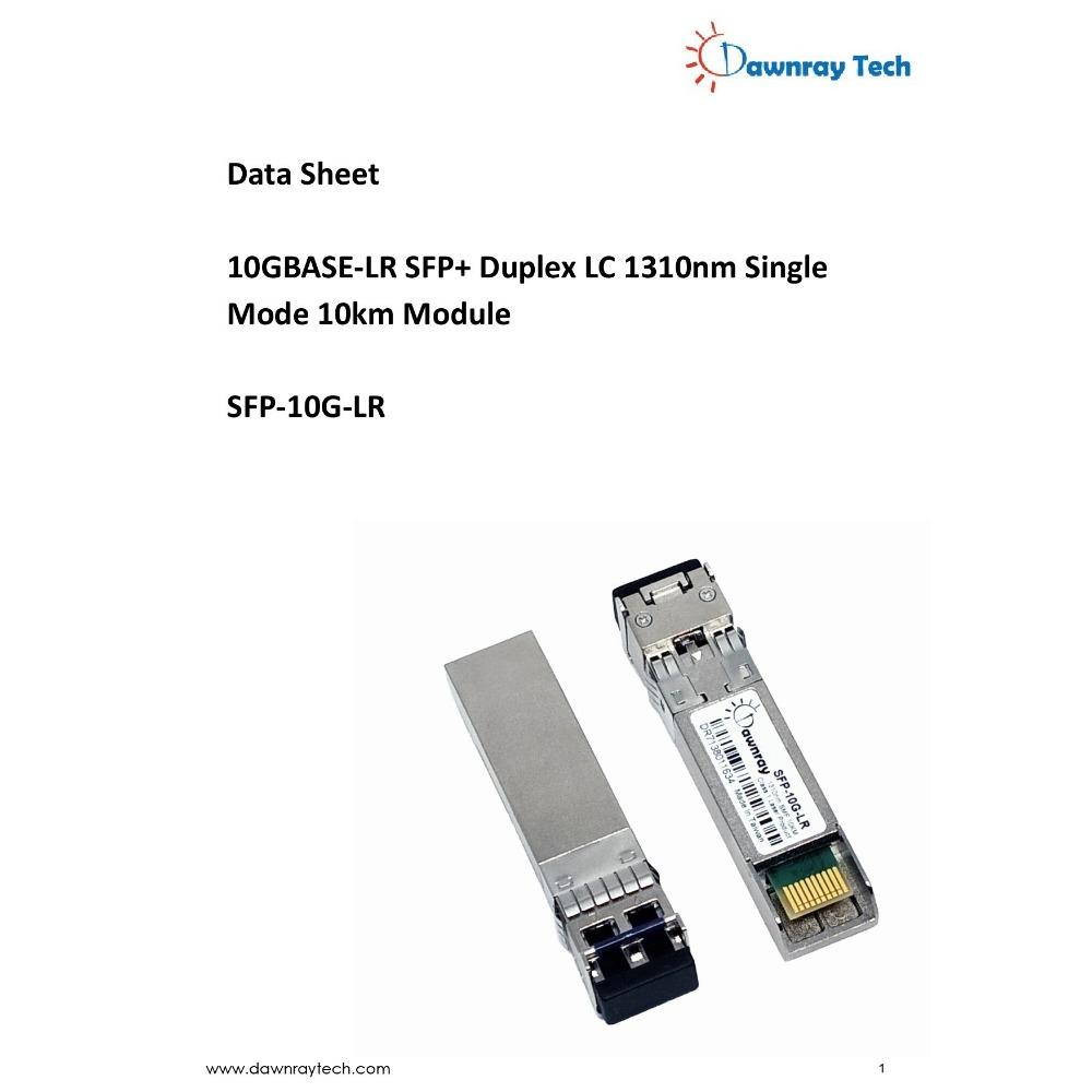 【曙曜】SMC Networks 傳易 SFP-10G-LR 相容 光纖模組 光纖收發模組 SFP模組 10G 熱插拔-細節圖4